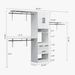 "95.6'' Closet Organizer System With Dual Hanging Rods, Shelves, And Drawers – White Engineered Wood Wardrobe For Bedroom Storage_maomaolike.com
