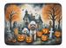 Poodle Spooky Halloween Memory Foam Kitchen Mat Machine Washable Anti-Fatigue Mat Cushion Comfort Bath Mat Or Kitchen Rug_maomaolike.com