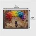 Wall Art Heart Balloons Painting Romantic Love Print For Living Room Bedroom Anniversary Party Gift 40x60cm Framed_maomaolike.com