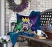 Neapolitan Mastiff King Of Mardi Gras Throw Pillow Machine Washable, Indoor Outdoor Decorative Pillow For Couch, Bed Or Patio, 18Hx18W_maomaolike.com