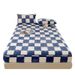 Winter Coral Milk Velvet Sheet Single Piece Quilted Bed Cover 2024 New Model Mattress Protector With Fleece_maomaolike.com