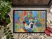 Akita Hippie Dawg Doormat Front Door Mat Indoor Outdoor Rugs For Entryway, Non Slip Washable Low Pile, 24H X 36W_maomaolike.com