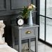 2-Tier Side Table With Drawer Shelf, End Table_maomaolike.com
