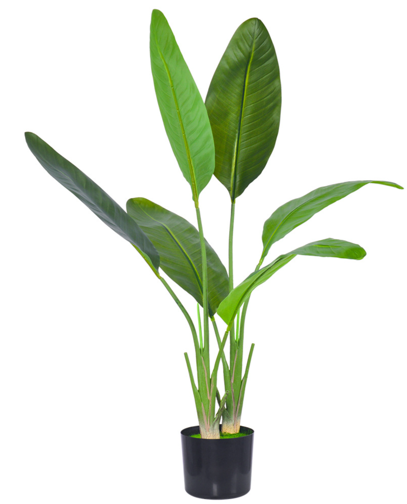 Cross-Border Traveler Banana Potted High-End Living Room Decoration Simulation Bird Of Paradise Fake Green Plant_maomaolike.com