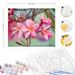 RUOPOTY Classic Paint By Kits Canvas Red Frangipani Painting Numbers Living Room Decoration Unique Gift_maomaolike.com