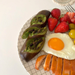 Ins Bamboo Fiber Fruit Anti-drop 25cm 7.5inch French Dessert Photo Prop Korean Style Plate_maomaolike.com