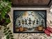 Dancing Skeletons Spooky Halloween Doormat Front Door Mat Indoor Outdoor Rugs For Entryway, Non Slip Washable Low Pile, 24H X 36W_maomaolike.com