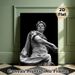 Roman Emperor Statue Painting Poster, Monochrome Classical Sculpture Detail Poster, Elegant Historical Art Piece For Study And Living Room Decor_maomaolike.com