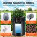 VEVOR DWC Hydroponics Grow System Deep Water Culture With Top Drip 4 Buckets_maomaolike.com