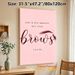 Eyebrow Quote Painting Poster, Soft Pink Elegant Calligraphy Style Poster, Inspirational Beauty-themed Wording, Ideal For Beauty Studio & Makeup Room_maomaolike.com