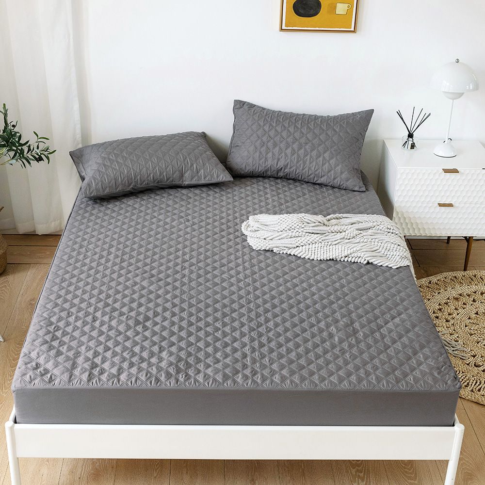 Home Textile Solid Color Waterproof Bed Sheet To Prevent Dirt Simmons Protective Cover Bed Cover Mattress Cover_maomaolike.com