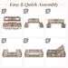 High Quality 2 Pack Stackable Storage Containers Rolling Plastic Storage Bins_maomaolike.com