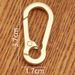 Alloy Car Keychain Universal Hook Waist Camera Strap Rope Buckle Bag Pendant Key Ring Accessories Metal_maomaolike.com