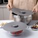 Silicone Fresh-keeping Sealed, Splash Heat-insulating Multifunctional High Temperature Resistant, Spill Proof, Pot_maomaolike.com