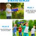 Airplane Launcher Toys, 2 Flight Modes LED Foam Glider Catapult Plane, Outdoor Flying Toy For Kids, Birthday Gifts For Boy Girl 4 5 6 7 8 9 10 11 12 Year Old, B-Day Party Supplies_maomaolike.com