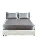 silk satin fitted sheet satin cool feeling bedspread mattress cover_maomaolike.com