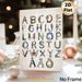 Medieval Alphabet Painting Poster, Vintage Illuminated Manuscript Style Poster, Each Letter Featuring Medieval Figures & Mythical Creatures_maomaolike.com