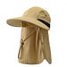 Hot Sale Fishing Wide Brim Bucket with Neck Cover Quick Dry Outdoor Sports Jungle Hiking Hat Men Fishermen Sun Protected Cap_maomaolike.com