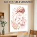 Mother And Baby Embrace Painting Poster, Delicate Watercolor Floral Accent Poster, Warm Tender Artwork Ideal For Bedroom, Home Wall Decor_maomaolike.com