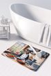 Terrier The Chef Memory Foam Kitchen Mat Machine Washable Anti-Fatigue Mat Cushion Comfort Bath Mat Or Kitchen Rug_maomaolike.com