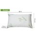 2Pcs Or 1Pcs Bamboo Memory Foam Pillow Hypoallergenic Bed Pillow For Head Neck Rest Sleeping Shredded Pillow Washable Cover Queen Size Pillow_maomaolike.com
