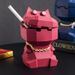 Hippo Ashtray With Lid High-end Creative Personality Trendy Ins Style Home Living Room Office Cartoon Ornament_maomaolike.com