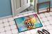 Cocker Spaniel Hippie Dawg Doormat Front Door Mat Indoor Outdoor Rugs For Entryway, Non Slip Washable Low Pile, 24H X 36W_maomaolike.com