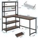L-Shaped Desk ,Office Desk,Study Writing Table_maomaolike.com