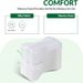 Pillow Side Sleepers With Straps, Soft Memory Foam Leg & Knee Pillow, Memory Foam Leg Pillow For Side Sleepers_maomaolike.com