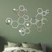 24 Pieces Hollow Hexagonal Frame Wall For Living Room Bedroom Sofa Background Decoration Acrylic Mirror Stickers_maomaolike.com