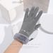 De Velvet Warm Gloves Winter Ladies Plus Velvet Warm Windproof Winter Outdoor Cycling Driving Can Touch Screen Women's Gloves_maomaolike.com