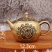 Brass Baifu Dragon And Phoenix Teapot New Chinese Style Home Set Tea Ceremony Supplies Desktop Decoration Metal Crafts_maomaolike.com