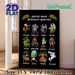Ancient Greek Mythology Monsters Painting Poster, Vivid Illustrated Mythical Creatures Poster, Informative Myth-themed Decor Suitable For Home, Study_maomaolike.com
