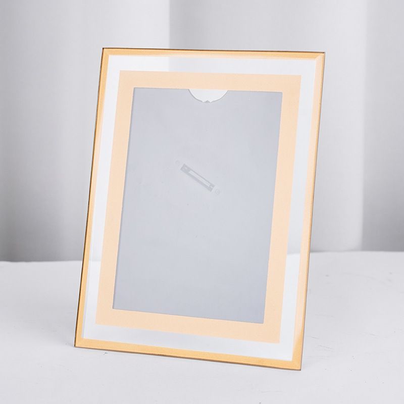 Transparent Glass Empty Frame, Simple Design For S And Awards 5inch 6inch Crystal Ornament Photo Frame Honor_maomaolike.com
