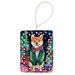 Shiba Inu Christmas Porcelain Ornament Christmas Tree Hanging Decorations For Home Christmas Holiday, Rectangle, Gift, Multicolor_maomaolike.com