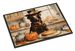 Chocolate Lab Fall Kitchen Pumpkins Doormat Front Door Mat Indoor Outdoor Rugs For Entryway, Non Slip Washable Low Pile, 24H X 36W_maomaolike.com