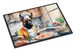 Belgian Malinois The Chef Doormat Front Door Mat Indoor Outdoor Rugs For Entryway, Non Slip Washable Low Pile, 24H X 36W_maomaolike.com