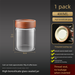 Mini Glass Sealed Food Grade Coffee Powder Dispensing Bottle Portable Flower Tea Exquisite Storage Jar_maomaolike.com