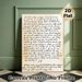 Vintage Love Letter Painting Poster, Antique-style Handwritten Romantic Text Poster, Warm Nostalgic Touch Ideal For Bedroom, Living Room And Cozy_maomaolike.com