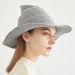 Unisex Halloween Hat Witch Hat Wool Wizard Hat_maomaolike.com