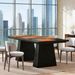 Dining Table, Farmhouse Wood Kitchen Table For 6 People_maomaolike.com