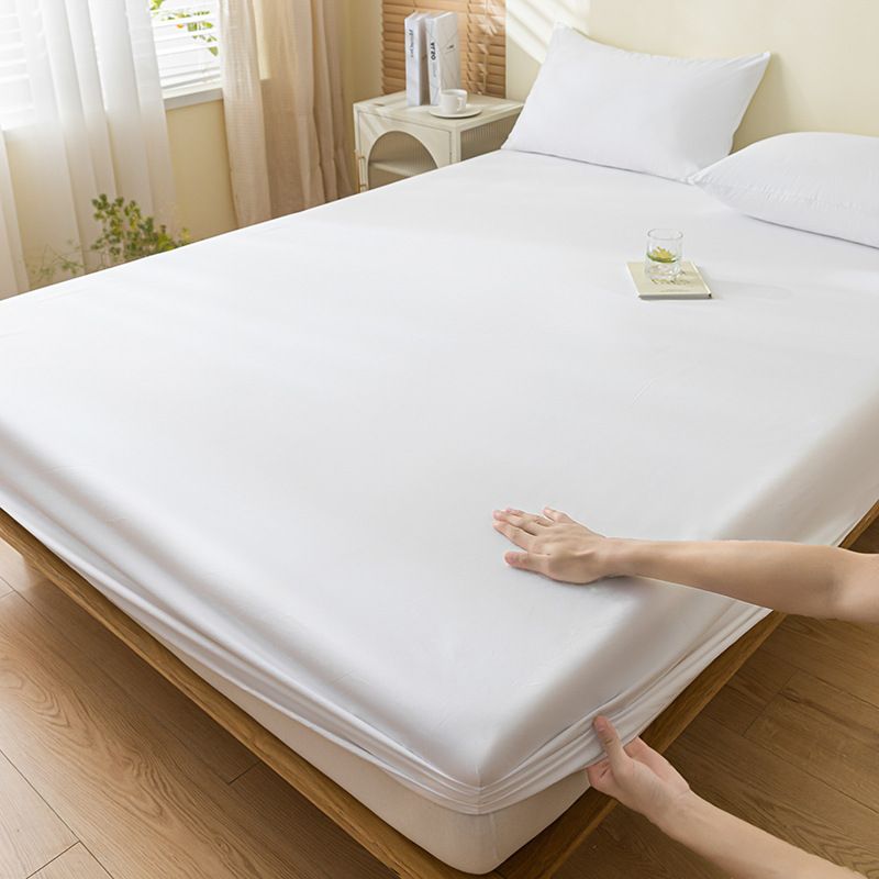 Waterproof Cover Single Piece Urine Barrier Breathable Dustproof Mattress Protector Non-Slip Fixed Bed Sheet_maomaolike.com