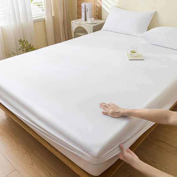 Waterproof Cover Single Piece Urine Barrier Breathable Dustproof Mattress Protector Non-Slip Fixed Bed Sheet_maomaolike.com