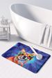 Chihuahua Hippie Dawg Memory Foam Kitchen Mat Machine Washable Anti-Fatigue Mat Cushion Comfort Bath Mat Or Kitchen Rug_maomaolike.com