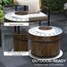 Smokeless Fire Pit, Portable Camping Bonfire Stove With Mat For Backyard, Patio, Picnic, Magnesium Oxide, Brown_maomaolike.com