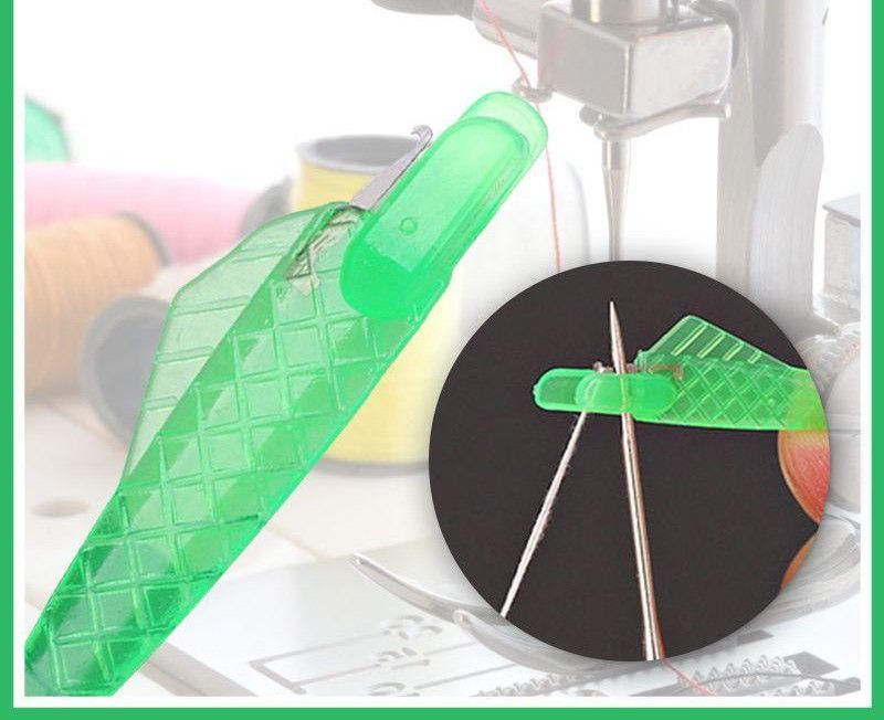 Sewing Machine Quick Threader Small Fish Needle Threader_maomaolike.com