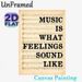 Music Quote Painting Poster, Vintage Sheet Music & Inspirational Text Poster, Artistic Wall Decor Ideal For Music Room, Home Studio_maomaolike.com
