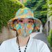 Pdmcms New Sunscreen and Sunshade Hat Outdoor Fashion and Leisure Printed Colored Hat_maomaolike.com