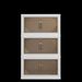 172 QT 21.6 Inch Wide Clear Door Foldable Storage Box – 3-Tier Large Capacity Organizer, Easy Access, Moving Essential, Space-Saving Foldable Design_maomaolike.com