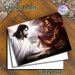 Good Vs Evil Arm-wrestling Painting Poster, Dramatic Mythical Confrontation Scene Poster, Striking Visual Contrast Ideal For Home Wall Decor_maomaolike.com